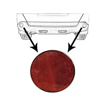 Příslušenství osvětlení automobilu Odrazka VAN WEZEL 3368930