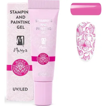 Moyra Stamping - Painting gel č.03 Pink
