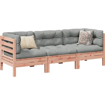 Zahradní lavice zahrada-XL 3dílná zahradní sedací souprava s poduškami masivní douglaska 3299273