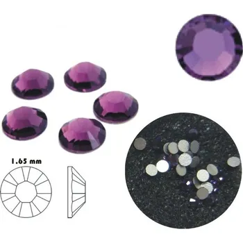 Kamínky Swarovski - Královká Lila 1,65mm - 30 ks