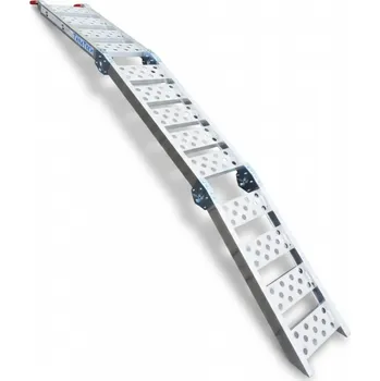 Tanatech Nájezd ALU skládací o ložné délce 210 cm (3-dílný) – nosnost 300 kg