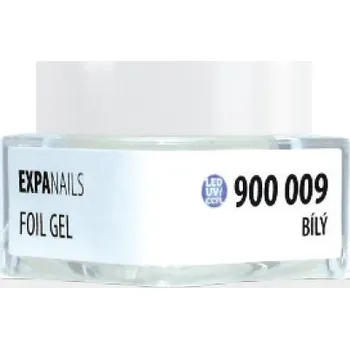 Lak na nehty UV/LED gel Foil - Bílý 5 g