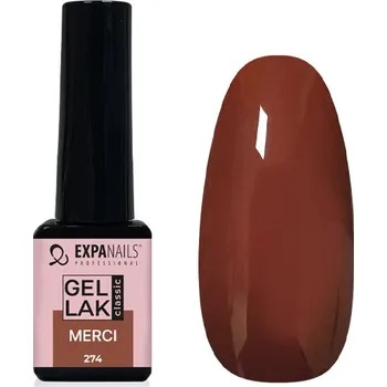 Lak na nehty UV/LED Gel lak - Merci 5 ml