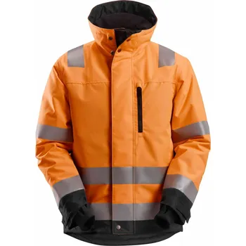 pracovní bunda Bunda reflexní AW zimní 37.5® třída 3 oranžová/černá vel. XS Snickers Workwear Velikost: S