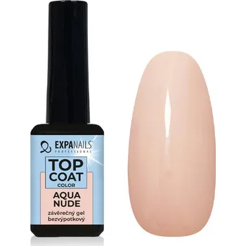 Přípravek na nehty EXPA-nails UV/LED gel Top coat color - Aqua Nude Objem: 11 ml