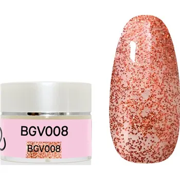 Lak na nehty UV/LED gel barevný č.8 třpyt - 5g