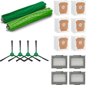 Kartáč pro robotický vysavač Mobilly sada kartáčů, filtrů, mopů a sáčků pro iRobot Roomba Plus 504 Vac, Max 705 Vac, 16 ks