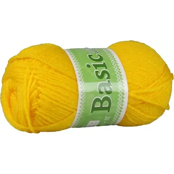 Příze Příze Basic 929 žlutá