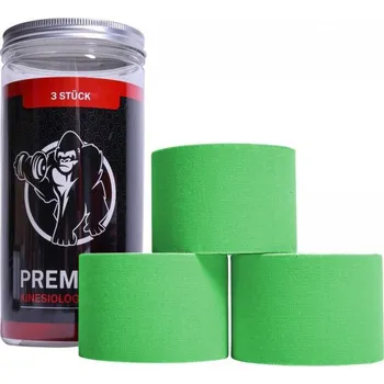 Tejpovací páska Gorilla Sports sada kineziologické pásky, 3 kusy, 5 cm