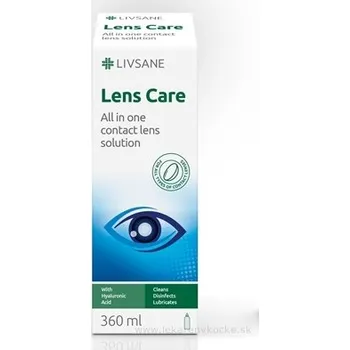 Roztok na kontaktní čočky PXG Pharma GmbH LIVSANE Roztok na kontaktní čočky 360 ml