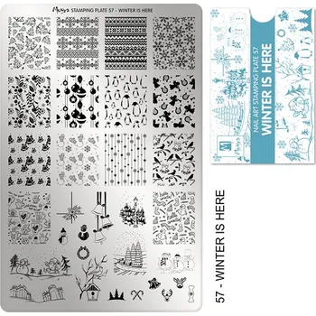 Moyra Stamping - Deska na razítka č.57 Winter i.h