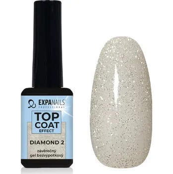 Lak na nehty EXPA-nails UV/LED gel Top coat effect - Diamond 2 Objem: 11 ml