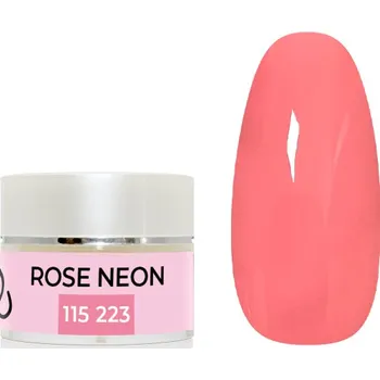 Přípravek na nehty UV/LED gel barevný - Rose neon 5g