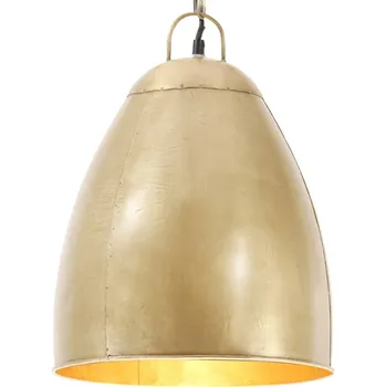 Stojací lampa zahrada-XL Industriální závěsné svítidlo 25 W mosazné kulaté 32 cm E27 320560