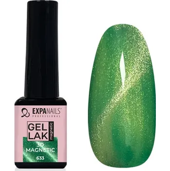Lak na nehty UV/LED Gel lak - 3D Magnetic Cat eye č.633 - 5 ml