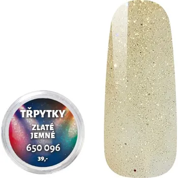 Třpytky - Zlaté - jemné