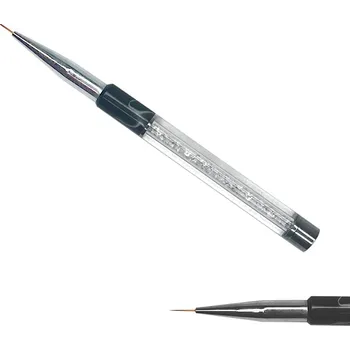 Umělé nehty EXPA-nails Štětec zdobící - Extra Line 9 mm - s kamínky