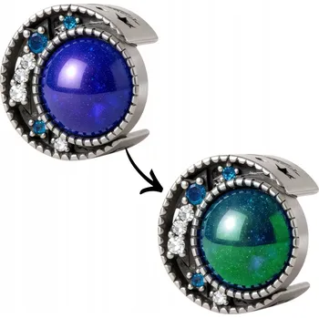 Přívěsek Přívěsek PADající HVĚZDA měnící barvu stříbro 925 korálek