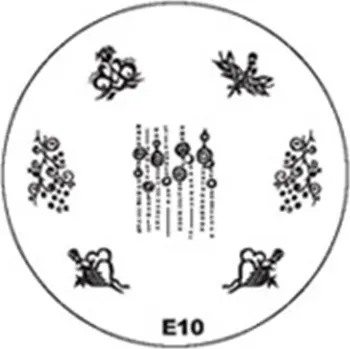 Lak na nehty EXPA-nails Šablonka na razítka č.16