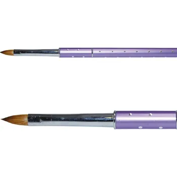 Štětec č.8 - oválný - přírodní - s kamínky