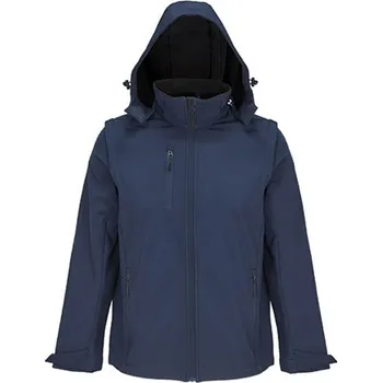 Pánská softshellová bunda SOĽS Falcon Pánská softshellová bunda 3v1 SL03995 Abyss blue L