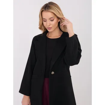 Dámský kabát Dámský kabát IT-PL-20238.23 MODA ITALY Barva: Černá, Velikost: UNI