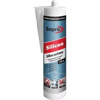 stavební silikon Sopro sanitární silikon betonově šedý 14 310 ml