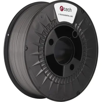 3D tisk PLA filament C-TECH ESSENTIAL LINE šedá 1,75 mm 1 kg