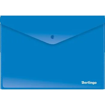 Obálka BERLINGO obálka A4 PP druk opal blue
