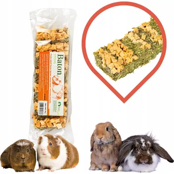 Krmivo pro hlodavce Tivo pamlsky tyčinka 0,045 kg bylinno-ovocná tyčinka pro hlodavce