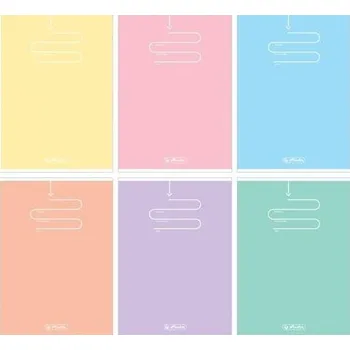 Sešit A5/60l 70g COLOR PASTEL /5/ linkovaný