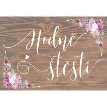 ALBI Přání N - Svatební s květy