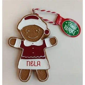 Vánoční ozdoba ALBI Voňavá ozdoba - Nela