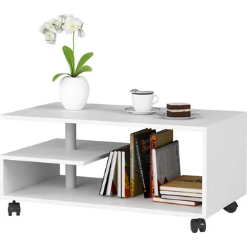 Konferenční stolek Akord Vivek (bílá)