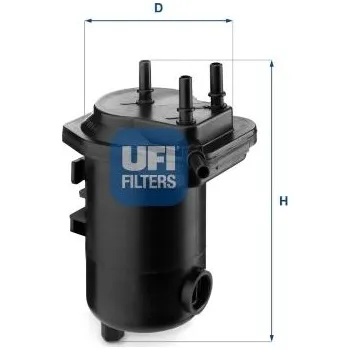 Palivový filtr Palivový filtr UFI 24.014.00