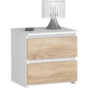 Ložnice Akord Cleania CL2 (bílá + dub sonoma)