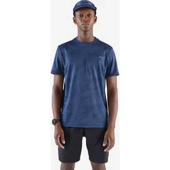 Pánské tričko KIPRUN Pánské běžecké prodyšné tričko Run 500 Dry 2XL MODRÁ