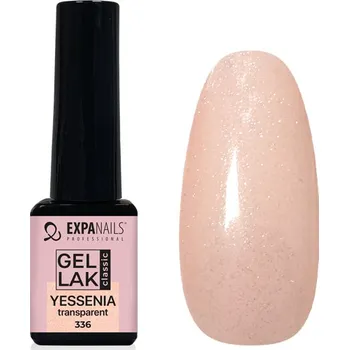Lak na nehty UV/LED Gel lak - Yessenia transparent 5 ml