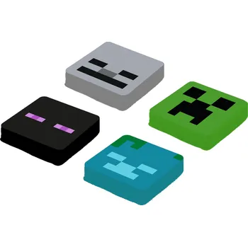 Dětské zboží PIXIE CREW & MINECRAFT Sada náhradních multipixelů enderman