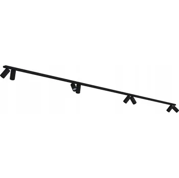 Černá stropní lišta MONO VIII 2x200cm 8 spotů GU10 Nowodvorski