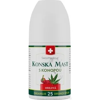 Masážní přípravek Herbamedicus GmbH KOŇSKÁ MAST S KONOPOU hřejivá 90 ml