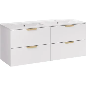 Koupelnový nábytek ArtCom Koupelnová skříňka s umyvadlem ASTER WHITE U120cm | 120 cm