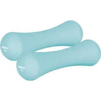 Sada činek z litiny a neoprenu REBEL RBA-2329-1 2x1kg