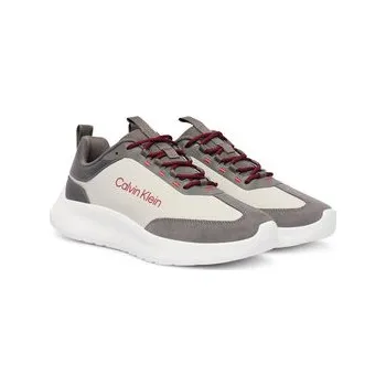Dámské tenisky Sneakersy Calvin Klein Light Eva Runner HM0HM02241 Šedá 41