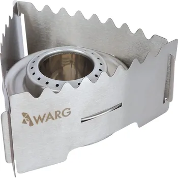 Turistický vařič Lihový vařič Warg Woodman Barva: stříbrná