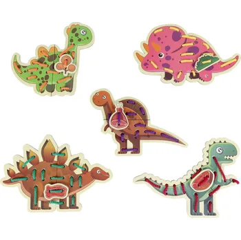 Hračka pro nejmenší RAPPA Provlékačka dinosauři