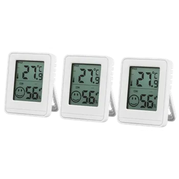 Switch on Teploměr a vlhkoměr, 3dílná sada