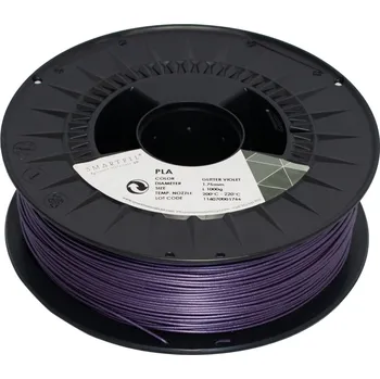 Filament PLA filament třpytivý fialový Glitter Violet 1,75 mm Smartfil 1 kg