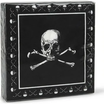 Party dekorace Papírové ubrousky Piráti 20ks