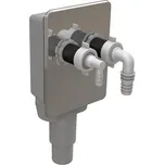 Bruckner podomítkový sifon pro pračku a sušičku 40/50 mm chrom 168.345.0